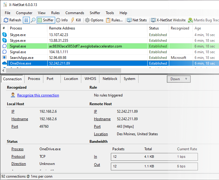 X-NetStat Professional 6.0.0.23