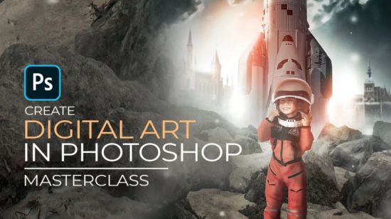 Compositing Digital Artwork in Photoshop
