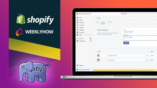 Shopify App Development – Vanilla PHP, GraphQL, & REST API