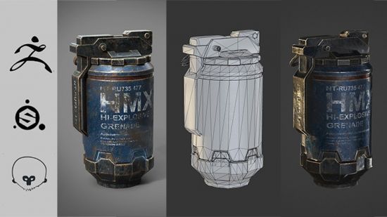 Sculpting In Zbrush- Project Grenade!