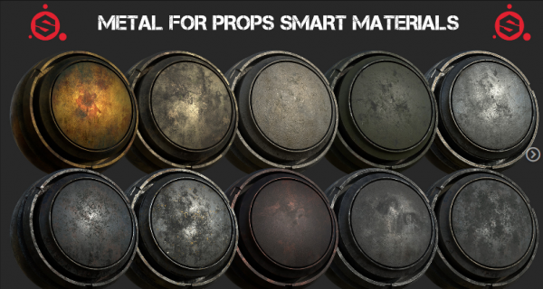 ArtStation Marketplace – Metal for props