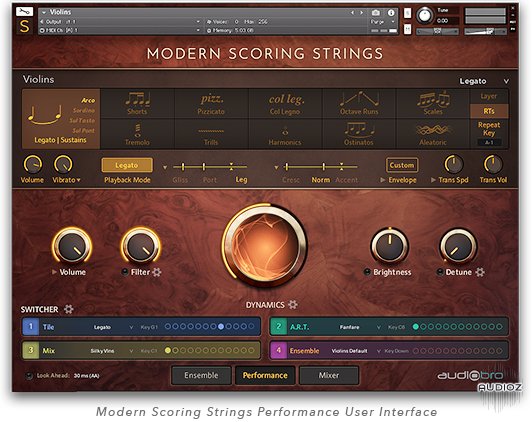 Audiobro Modern Scoring Strings Expanded Legato KONTAKT-Minified screenshot