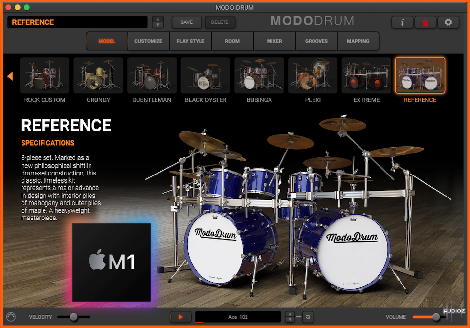 IK Multimedia MODO DRUM v1.1.3 (MacOS) [MORiA] screenshot