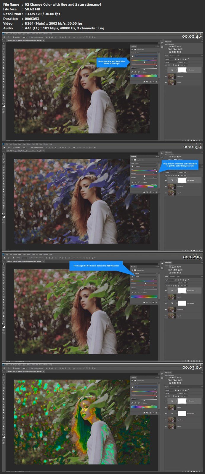 Master Changing Color in Photoshop CC