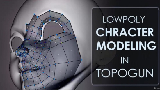 Game Character Retopology in Topogun & Maya for Beginners