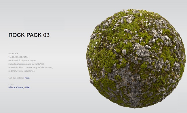 RD-Textures – Real Displacement Textures Rock Pack 3