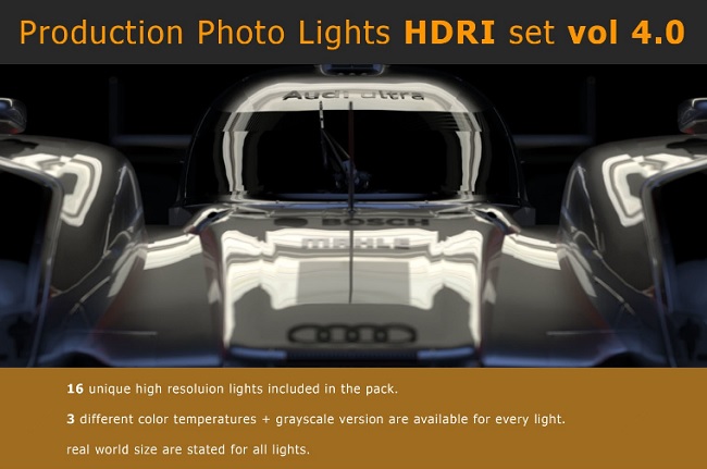 ArtStation – Photo Studio Light Plates HDRI vol 4.0