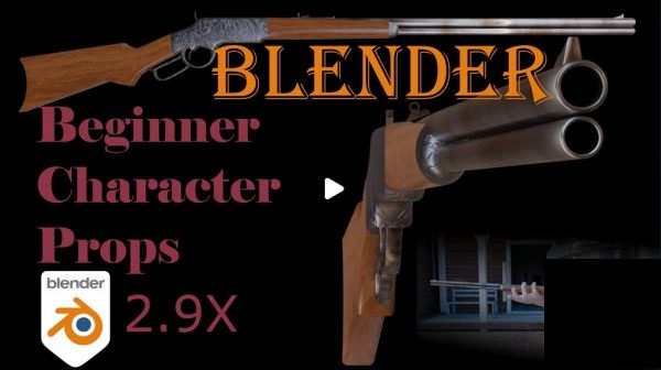 Skillshare – Blender Beginner: Your first Character Prop