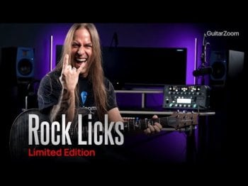 GuitarZoom Rock Licks Limited Edition with Steve Stine 2021 TUTORiAL