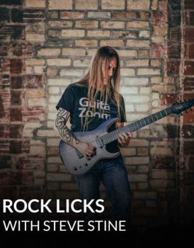 GuitarZoom Rock Licks with Steve Stine 2020 TUTORiAL screenshot