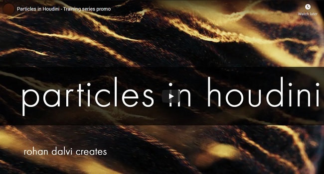 Rohandalvi – Particles in Houdini