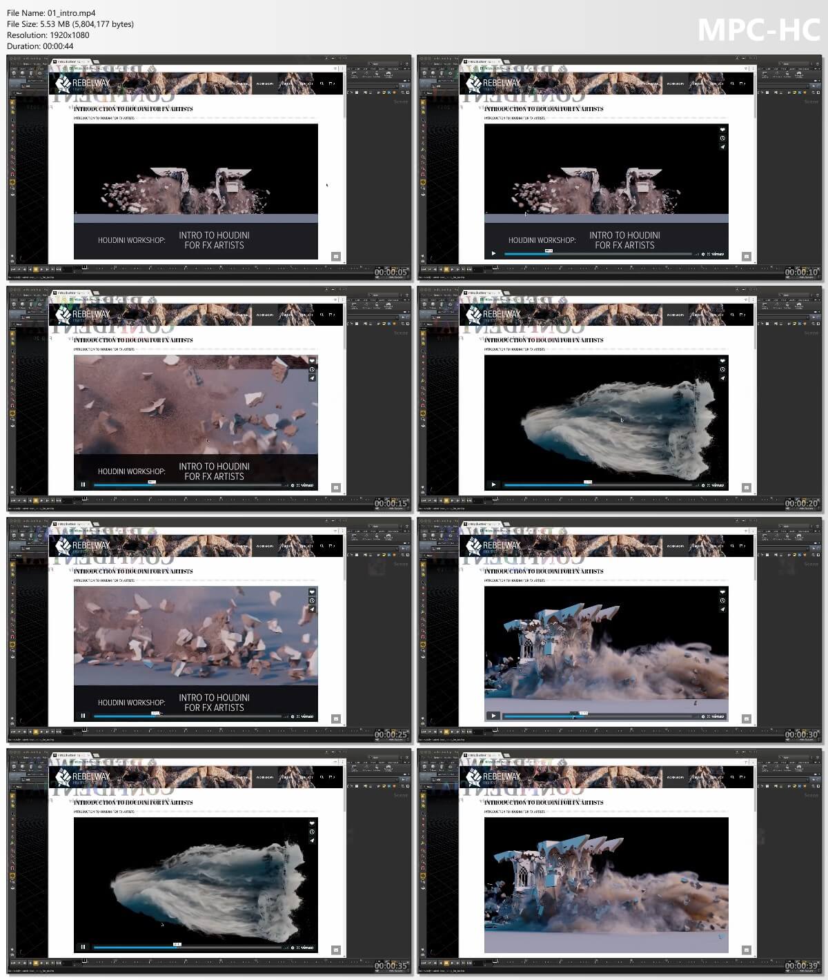 Rebelway - Introduction to Houdini for FX (Week 6)