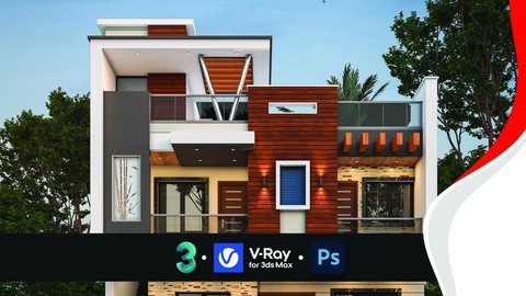 Advanced 3d Exterior Visualization with 3ds Max & V-Ray