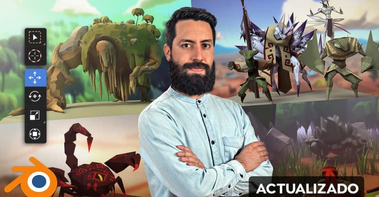 Domestika – Low Poly Character Modeling for Video Games