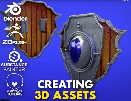 Creating 3D assets by Jose David Ramirez