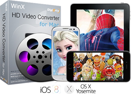 WinX HD Video Converter for Mac 6.6.0 Multilangual MacOSX