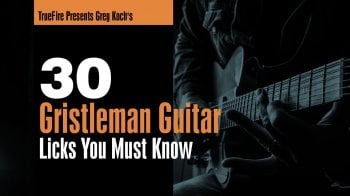 Truefire Greg Koch's 30 Gristleman Guitar Licks Tutorial screenshot