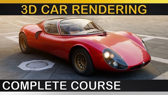 3ds Max + V-Ray: Car Shading, Lighting + Rendering Course