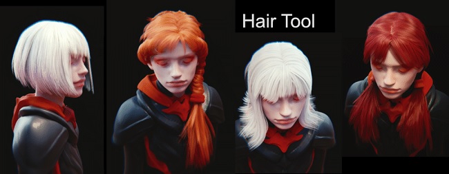 Blendermarket – DecalMachine Hair Tool & Hair Shape