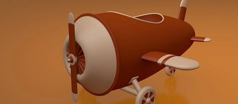 Cinema 4D: Create Low Poly Toy Plane
