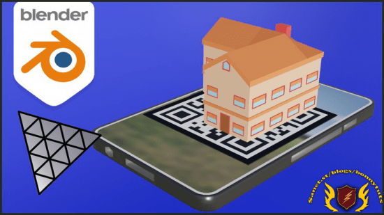 Creating an Augmented Reality Web Page. Blender and Three.js