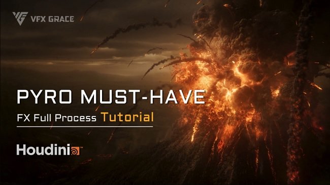 VFX Grace – Houdini Tutorial Volcanic Eruption