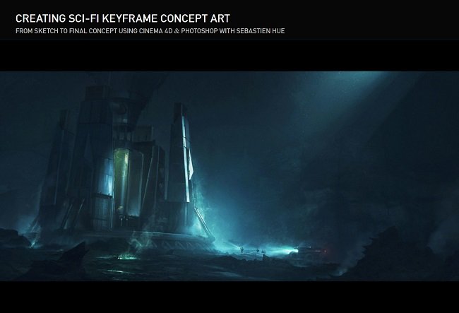 The Gnomon Workshop – Creating Sci-Fi Keyframe Concept Art with Sebastien Hue