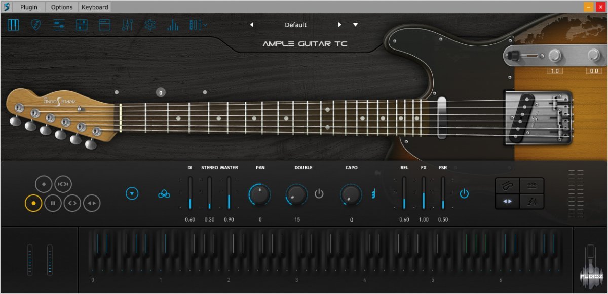 Ample Sound Ample Guitar Telecaster v3.5.0 WIN OSX screenshot
