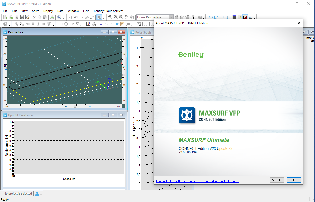 Maxsurf CONNECT Edition V23 Update 5