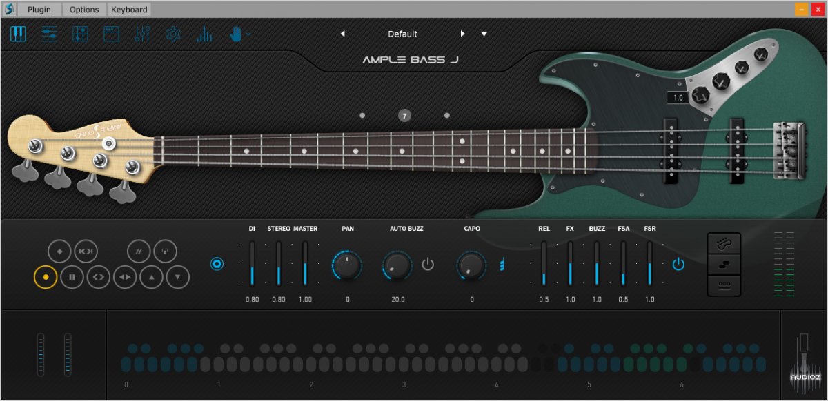 Ample Sound Ample Bass Jazz v3.5.0 WIN OSX screenshot