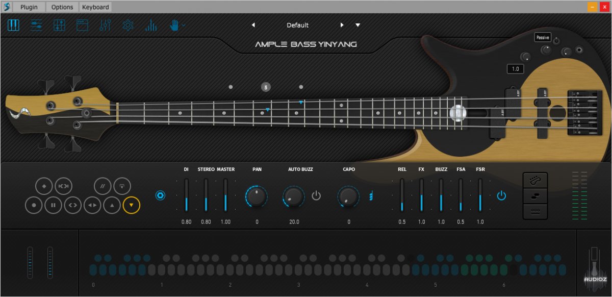 Ample Sound Ample Bass Yingyang v3.5.0 WIN OSX screenshot