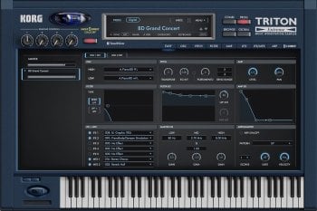 KORG TRITON Extreme macOS v1.0.6-R2R screenshot