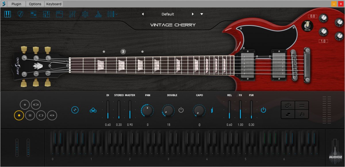 Ample Sound Ample Guitar Vintage Cherry v3.6.0 WIN MAC screenshot