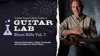 Truefire Brad Carlton's Guitar Lab: Blues Riffs Vol. 7 Tutorial screenshot
