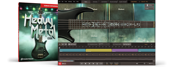 Toontrack Heavy Metal EBX v1.0.0 WiN macOS (SOUNDBANK) screenshot