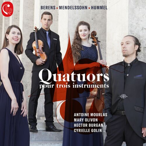 Antoine mourlas, Mary Olivon, Hector Burgan, Cyrielle Golin – Quatuors pour trois instruments (2022)
