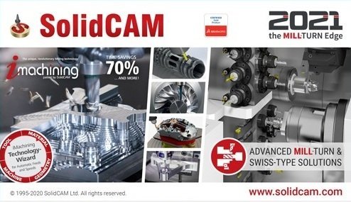 SolidCAM 2021 SP5 for SolidWorks 2018-2022 x64 Multilanguage
