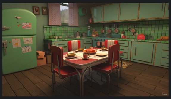Texturing a Complete Scene in Substance 3D Painter
