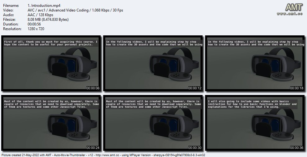 Creating a Virtual Reality Web App with Blender and Three.js