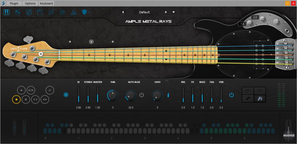 Ample Sound Ample Metal RAY5 v3.6.0 WIN MAC screenshot