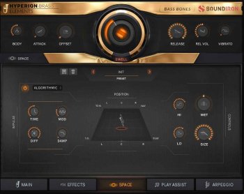 Soundiron Hyperion Brass Elements Content for HALion screenshot