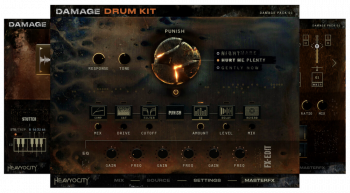 Heavyocity Damage Drum Kit KONTAKT screenshot