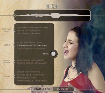 Sonuscore Ethnic Vocal Phrases Content for HALion screenshot