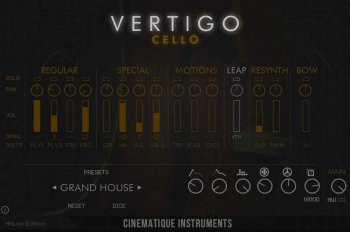 Cinematique Instruments Vertigo Cello Content for HALion screenshot