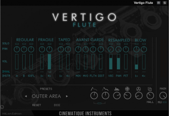 Cinematique Instruments Vertigo Flute Content for HALion screenshot