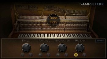 SampleTekk 4Knob Rain Piano Content for HALion screenshot
