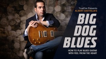 Truefire Albert Castiglia's Big Dog Blues Tutorial screenshot