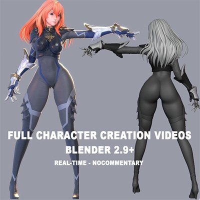 Gumroad – Ninja Girl Character creation videos