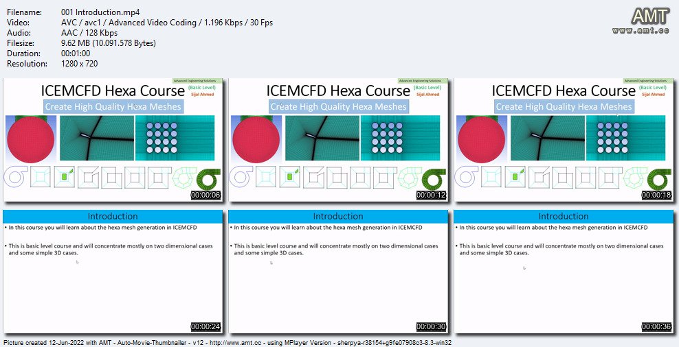 ANSYS ICEMCFD Hexa Basic course (Part 1)