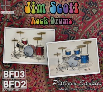 Platinum Samples Jim Scott Rock Drums Vol. 1 (BFD3) screenshot